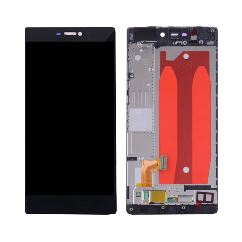 Оригинальный Для HUAWEI P8 ЖК-дисплей с сенсорным экраном дигитайзер в сборе рамкой