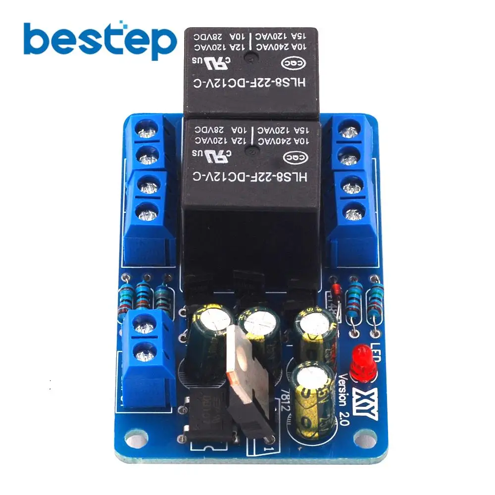 Защитная плата для динамика компонент аудиоусилителя DIY задержка загрузки DC Protect