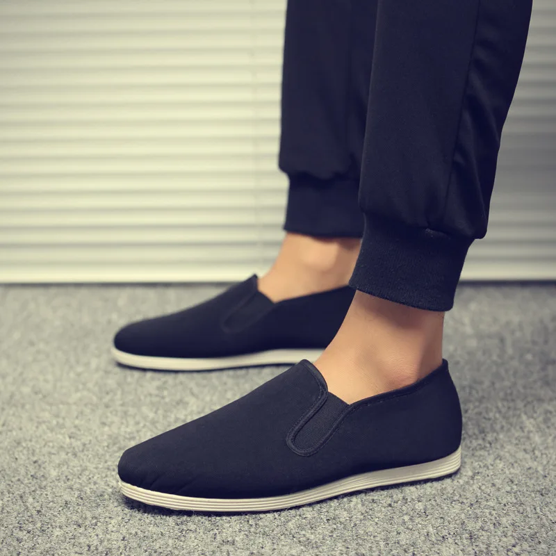 

Old Beijing cloth shoes, men's leisure cloth shoes, middle-aged and old working shoes, spring single driver driving shoes
