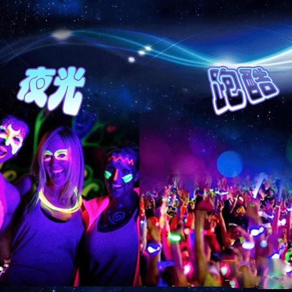 

1pc 20g DIY Long-lasting Luminous Painting Coating Baby Art Glitter Phosphor Body Painting Pigment Powder Kids Glow in Dark Toys