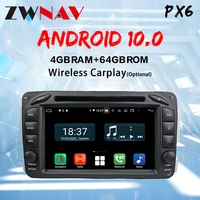 carplay android 10 0 screen car multimedia dvd player for benz c class w203 2000 2004 gps navi auto radio audio stereo head unit