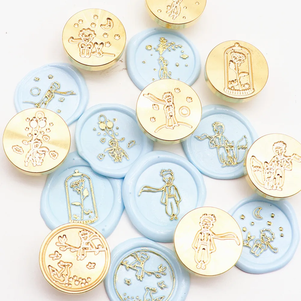 

Little Prince Wax Seal Stamp Vintage Craft Sealing Wax Stamp Head For Scrapbooking Cards Wedding Invitations Gift Packaging