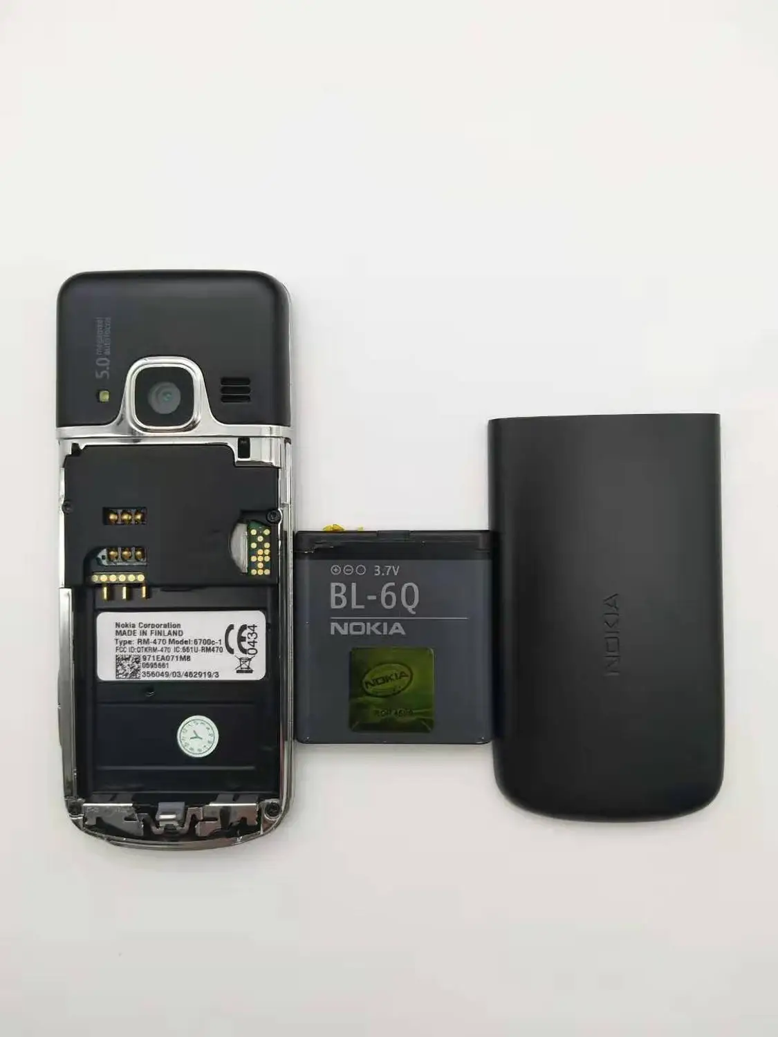 Мобильный телефон Nokia 6700c Восстановленный оригинальный разблокированный 6700