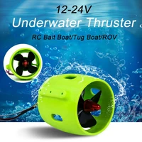 2021 new 60 dropshipping 12 24v 20a brushless motor 4 blade underwater thruster rc bait boat accessory