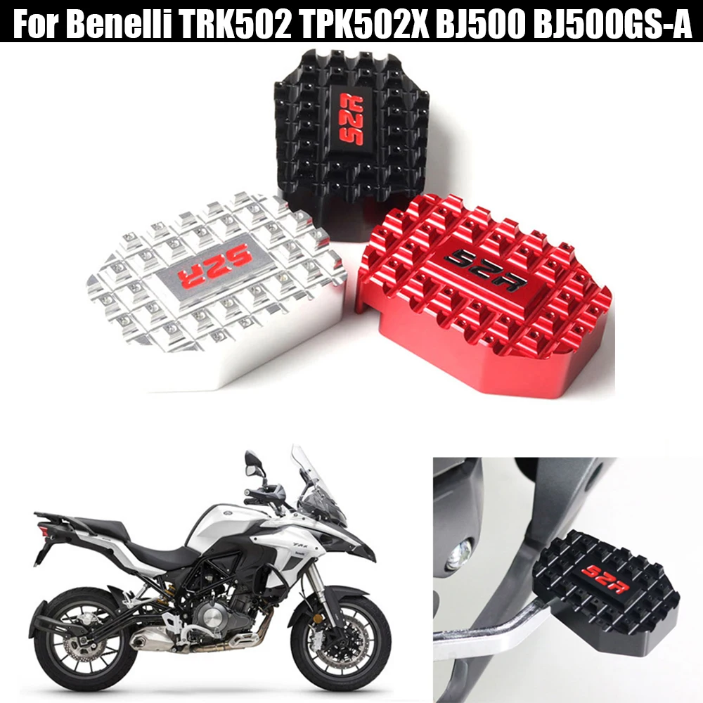 

For Benelli TRK502 X TPK502X BJ500GS-A BJ 500 BJ500 Motorcycle Rear Foot Brake Lever Pedal Enlarge Extension Rear Brake Peg Pad