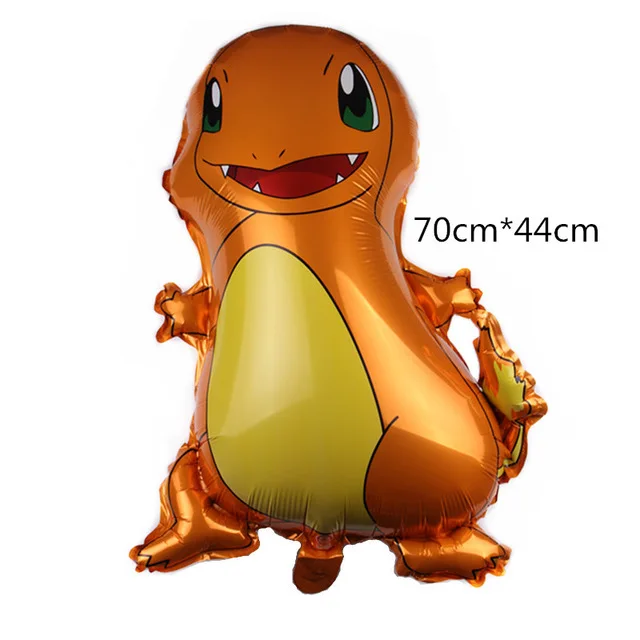 1pc Новые воздушные шары Пикачу pokemon go, праздничные вечерние шары с днем рождения, праздничные украшения для детей, подарок для мальчиков, Мультяшные игрушки - Цвет: 1pc