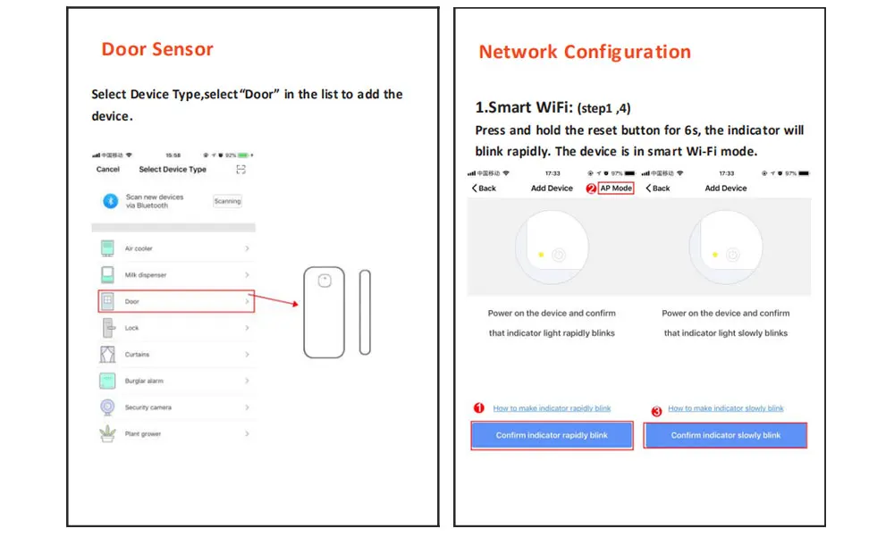 Беспроводной WiFi дверной сигнализатор, датчик окна, детектор, умный дом, безопасность, дверь, магнитный переключатель, система Amazon Alexa, управление приложением