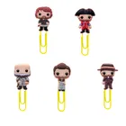 100 шт. Горячие ТВ фигурки закладки милый значок скрепки канцелярские принадлежности для студентов школы офиса держатель страницы Дети подарок