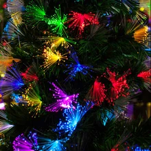 10M 100 LED String Light Optical Fiber Fairy Twinkle Lights Christmas Tree Wedding Party Lights Decoration Outdoor for Eaves Gar