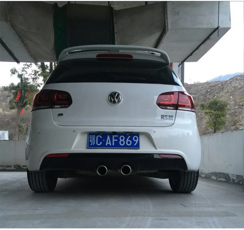 Стайлинг автомобиля неокрашенный праймер из АБС пластика задний багажник крыло