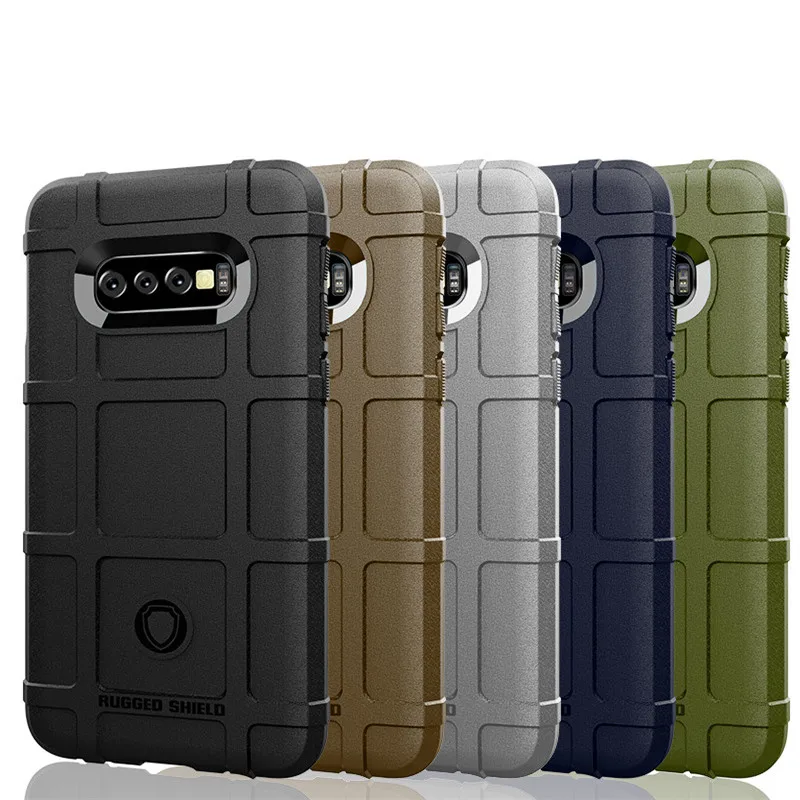 

Rugged Fiber Case For Samsung Galaxy S8 S30 S9 S10 S20 A21S Note 8 9 10 20 Plus Lite Ultra A71 A50 A51 S20FE 5G M51 Shield Cover
