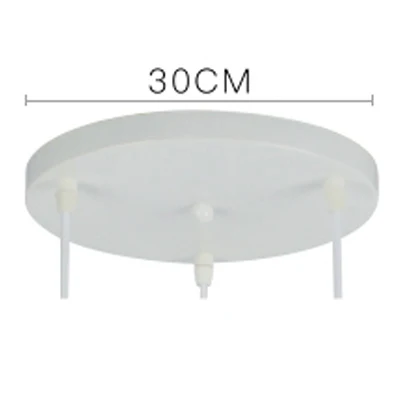 White Disc Dia30cm Современный светодиодный подвесной светильник с металлическим шариком, лампа для гостиной, спальни, магазина, бара, современный светильник, украшение - Цвет корпуса: White Disc Dia30cm