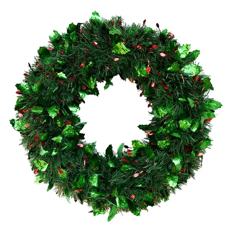 15.75in модный Рождественский венок искусственные декоративные двери висячие венки