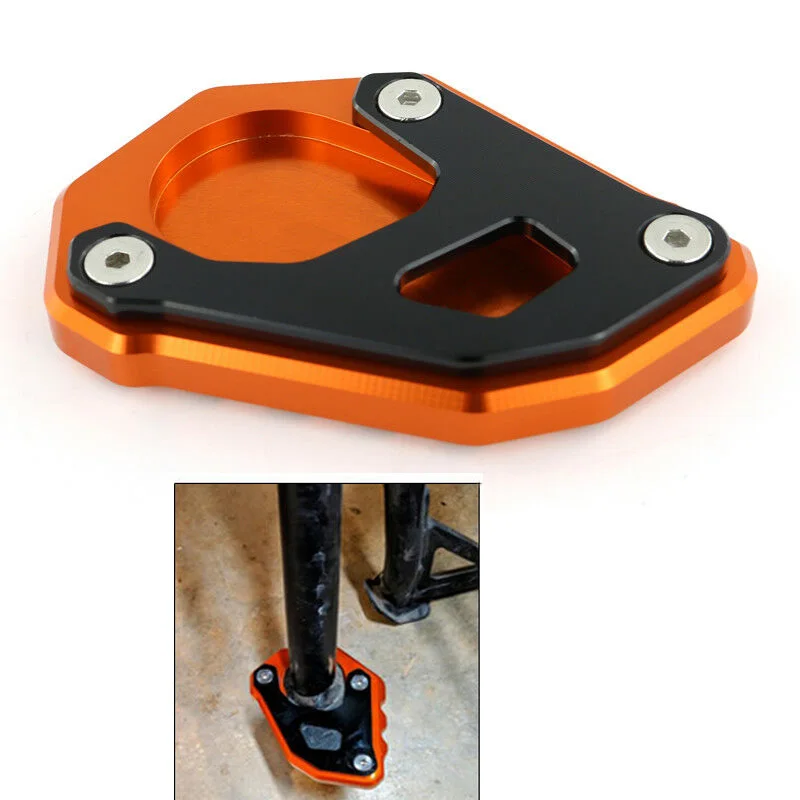 

Kickstand Stand Sidestand Extention Motorcycle Plate R/S/T Useful Durable