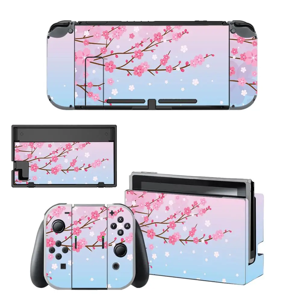 

Sakura Cherry Blossom Nintendo Switch Skin Sticker NintendoSwitch stickers skins for Nintend Switch Console & Joy-Con Controller