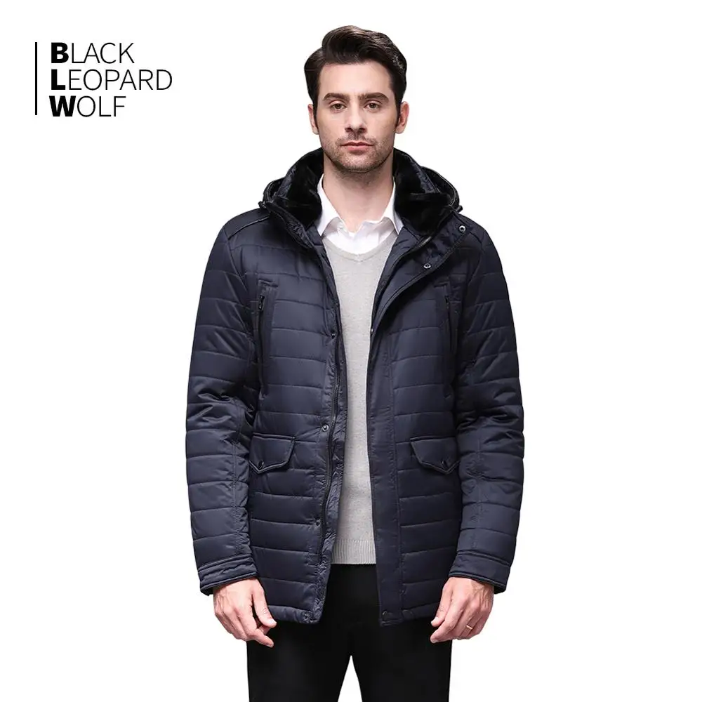 Blackleopardwolf 2019 Новое поступление мужская одежда зимняя куртка высокое качество