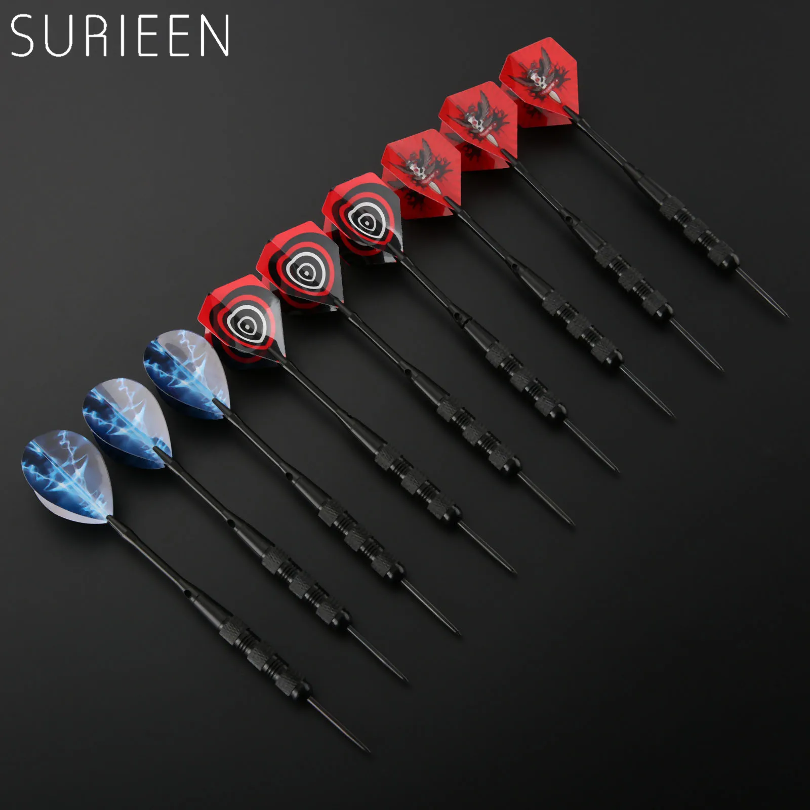 9 шт./3 наборы для ухода за кожей профессиональный Сталь наконечник Дротика s с