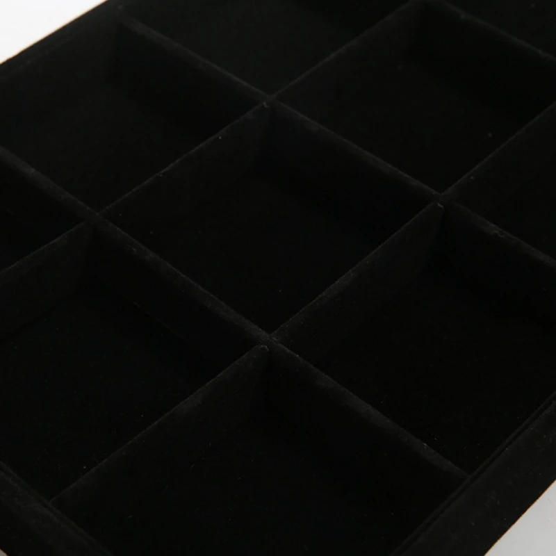 

Velvet Stackable Jewellery Display Tray Showcase for Necklace Bracelet Ring Organizer Storage 35 x 24 x 3cm