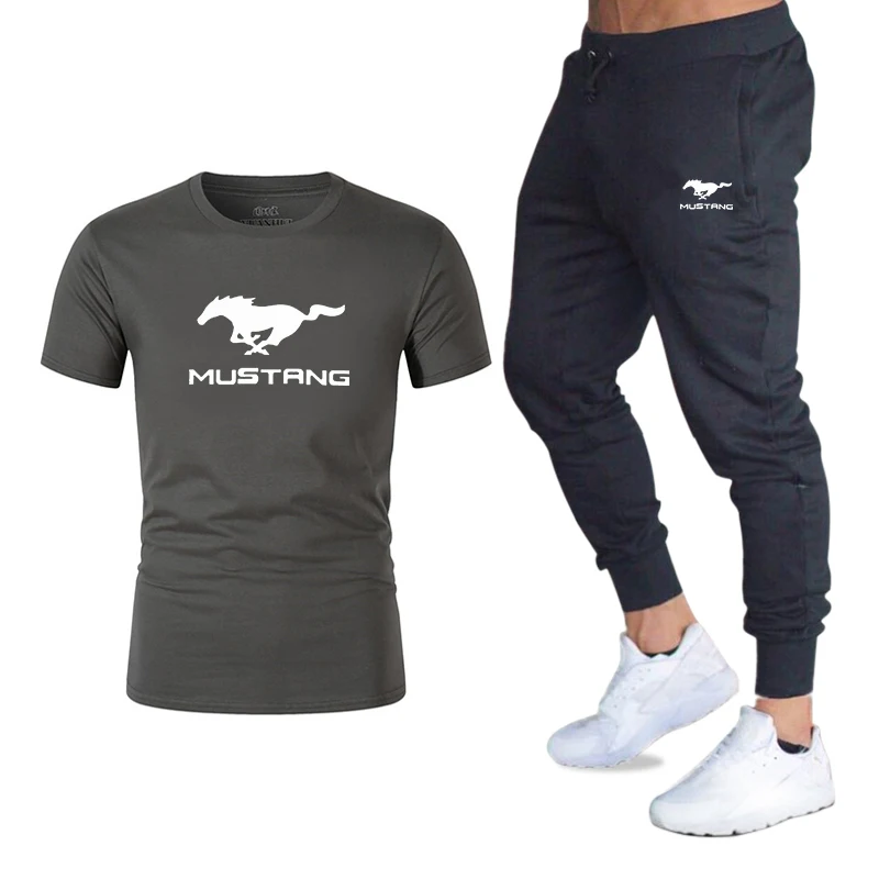 

2020 men's and women's T-shirt and pants suits, casual sportswear, printed suits, gym sportswear