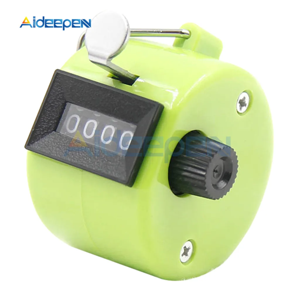 Счетчик с 4-значным цифром портативный электронный цифровой счетчик