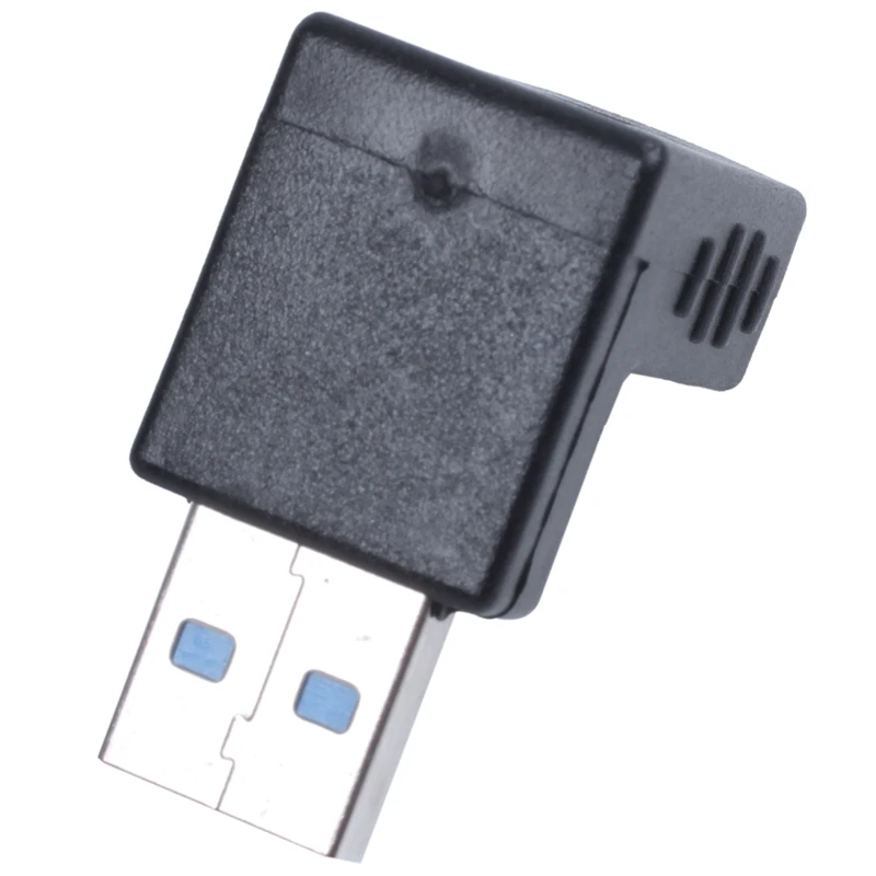 Разъем адаптера 90 градусов USB 3 0 A папа-мама M/F черный | Компьютеры и офис