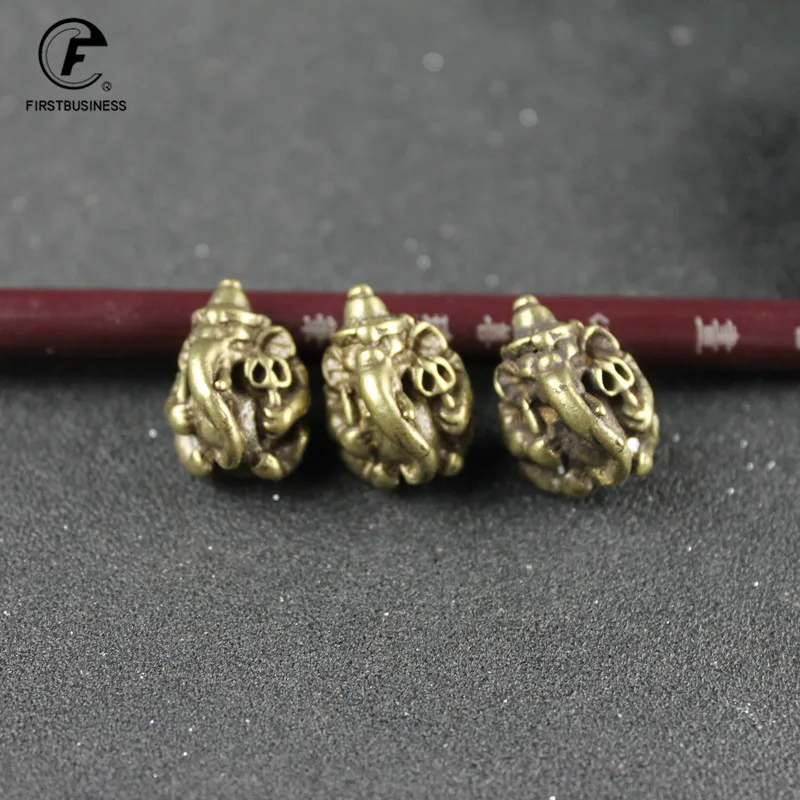 Мини лорд Ганеша Будда статуя слон Бог скульптуры Ганеш статуэтки Чистая медь