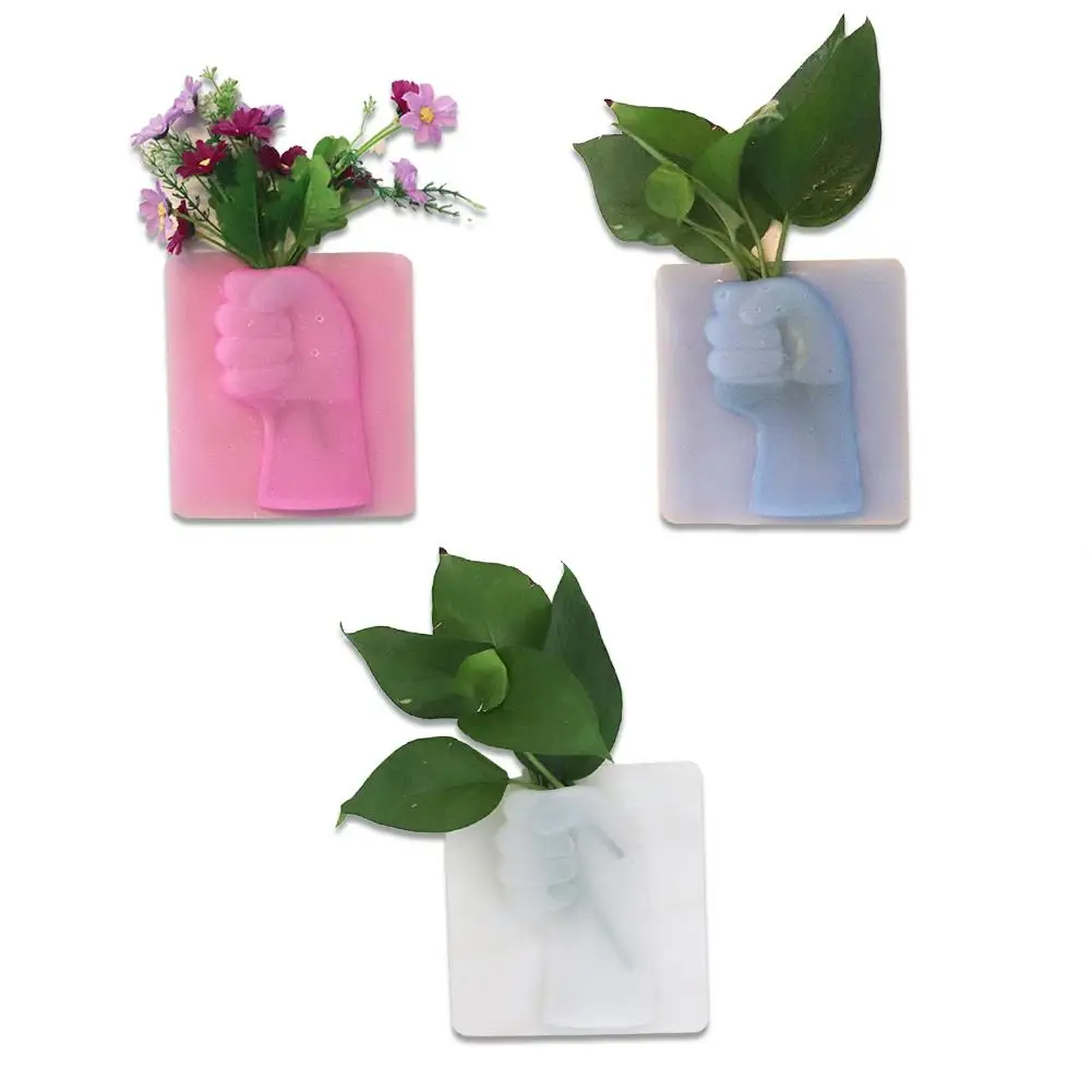 Волшебный силиконовый волшебный вибратор с ваза жест Форма наклейка в виде вазы