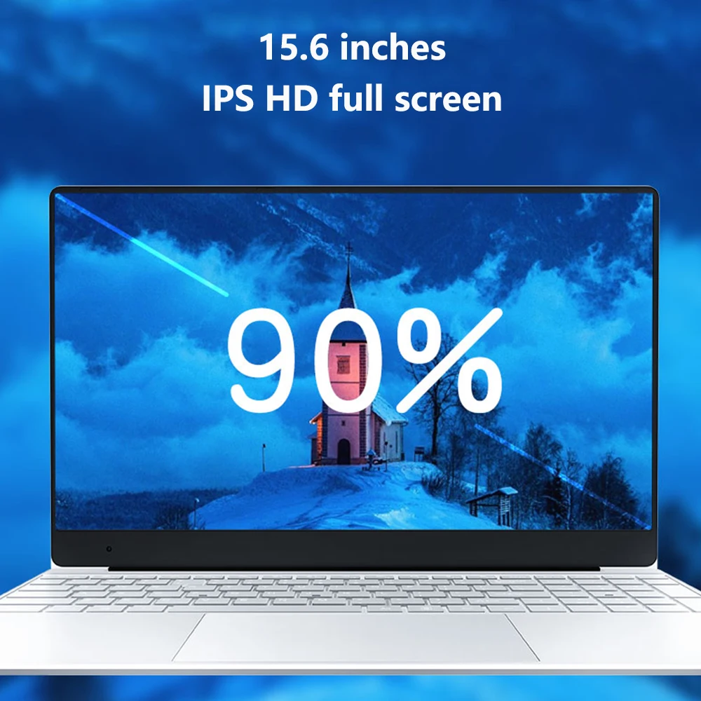 15,6 дюймов процессор Intel Core i3 5005U ноутбук Windows10 8G Оперативная память 128/256/512 ГБ SSD Тетрадь узкие Пограничный экран и ультратонких ноутбуках, определение отпечатка пальца