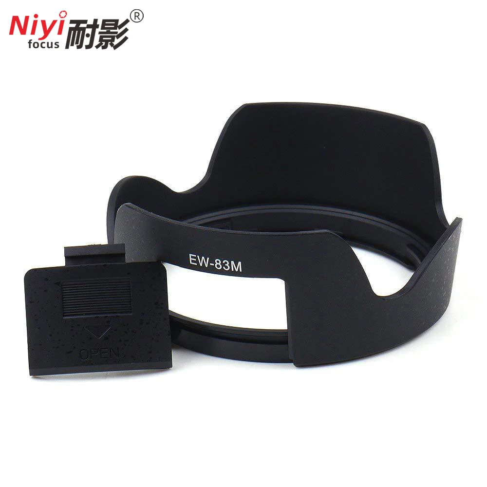 

NiYi EW-83M Camera Accessories Petal Lens Hood Reversible Bayonet Mount Suit For Canon EF 24-105mm f/3.5-5.6 IS STM EW 83M EW83M