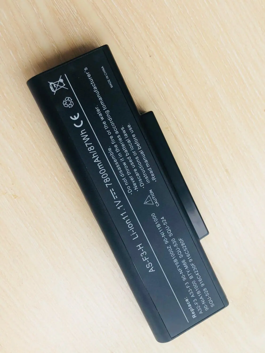 7800 мАч 9 ячеек ноутбук Батарея A32 F2 Z94 Z96 F3 для Asus Z53 S96 A9 MSI CBPIL48 CBPIL72|laptop battery|9 cell