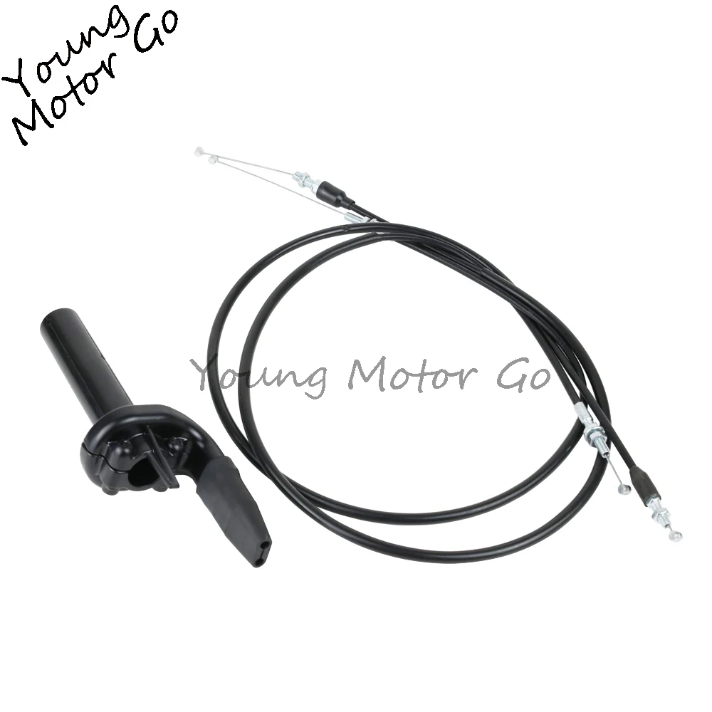 

Комплект рукояток дроссельной заслонки мотоцикла + тросы для твистерной трубки для Kayo K6 Honda CRF250R CRF250X CRF450X CRF450R 04-14 руль