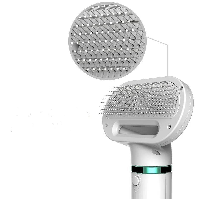 

2-In-1 Portable Dog Dryer Dog Hair Dryer And Comb Brush Pet Grooming Tools Cat Hair Comb Dog Fur