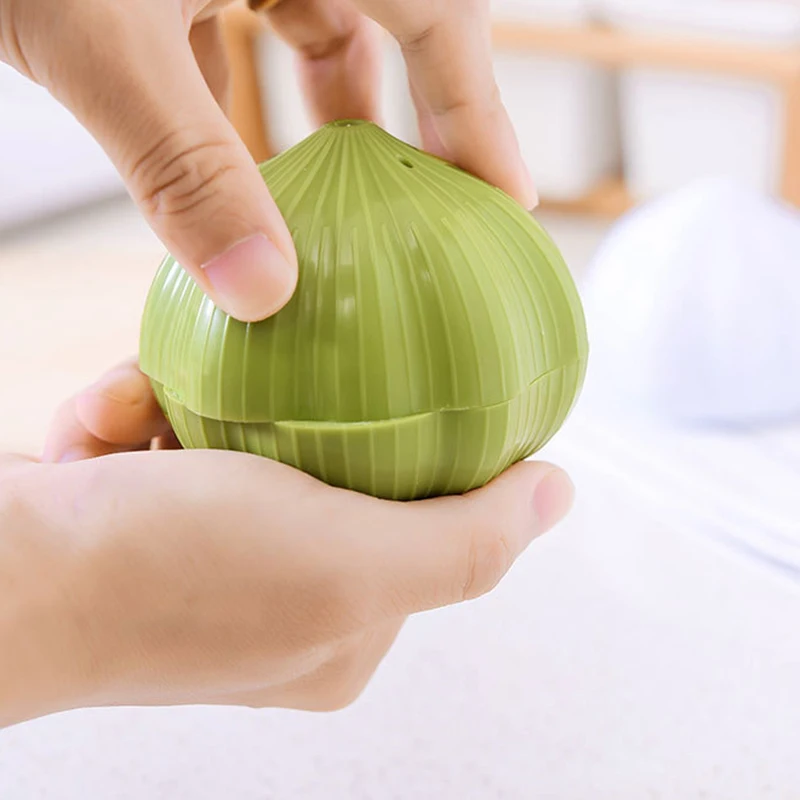 

Plastic Household Garlic Modeling Press for Kitchen Masher Garlic Masher Peeler Tool Green Color