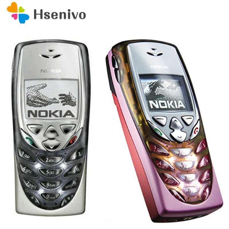 Nokia 8310 Восстановленный оригинальный разблокированный мобильный телефон 2G Dualband GSM 900/1800 GPRS Классический