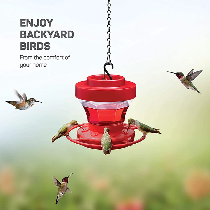

Hummingbird Feeders Leak-Proof Wide Mouth for Easy Filling Easy Cleaning For Outdoor TSH Shop