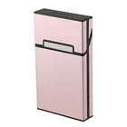 Аксессуары для курения, подарок для мужчин и женщин, контейнер для хранения сигарет, чехол из алюминиевого сплава, магнитная кнопка