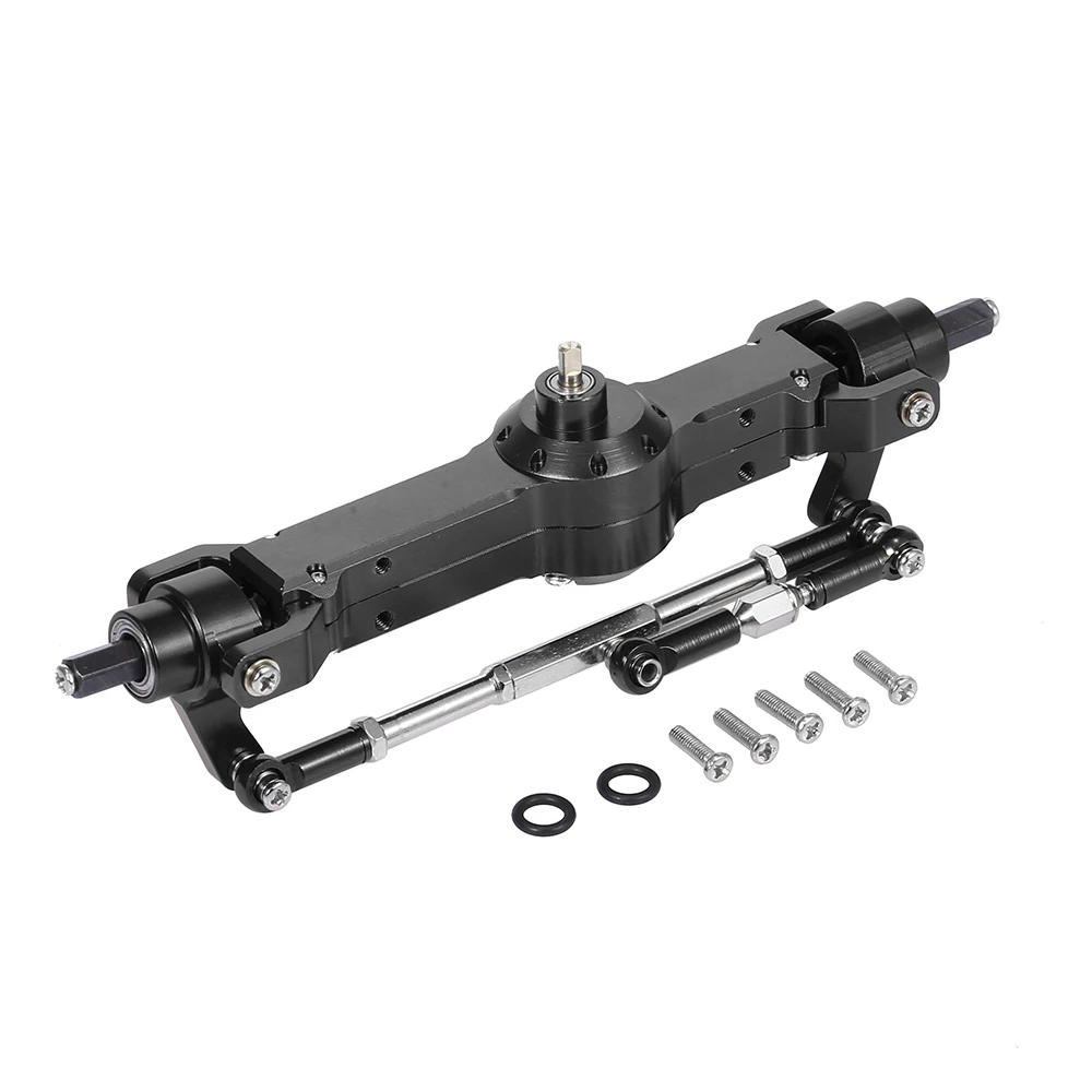 Aluminum Alloy Full Front Axle for D90 MN-90 MN-99 MN-91 FJ-45 RC Car 1/12 Rock Crawler Upgrade Parts | Игрушки и хобби