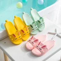 2021 new childrens slippers summer boys and girls non slip soft bottom indoor slippers baby bathroom bath slippers kid shoes