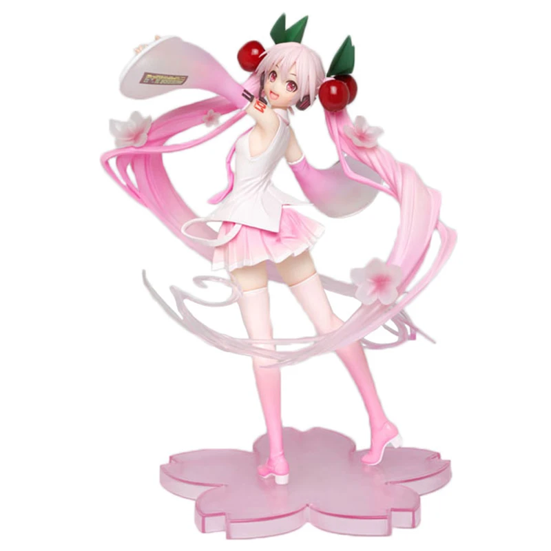Оригинальные фигурки Taito MIKU Sakura Hatsune 2020 игрушки детские модели кукол|Игровые и