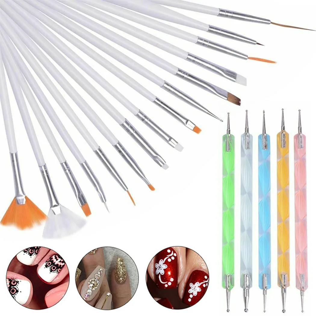 Nail brush set 15 | Brushes