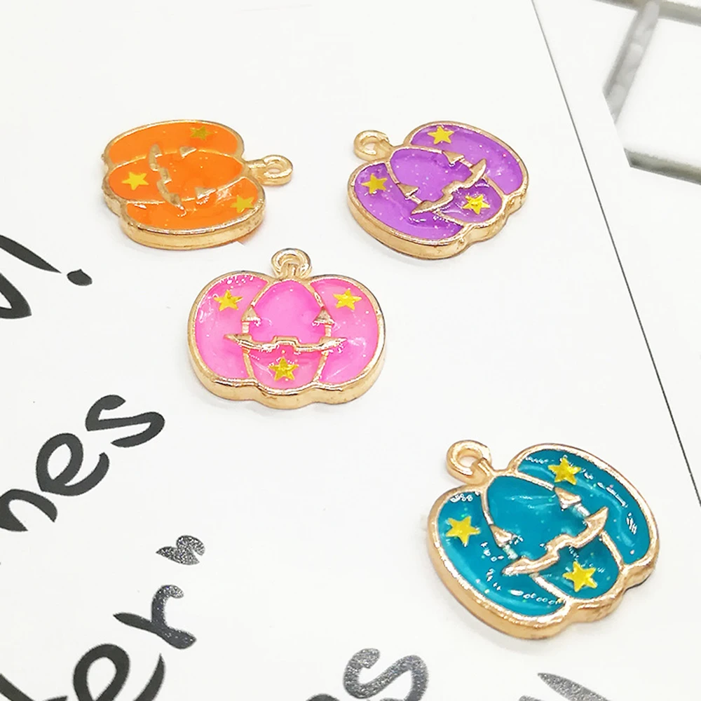 10 шт. глазурь Волшебная Шляпа Тыква призрак шапка волшебника ювелирные изделия