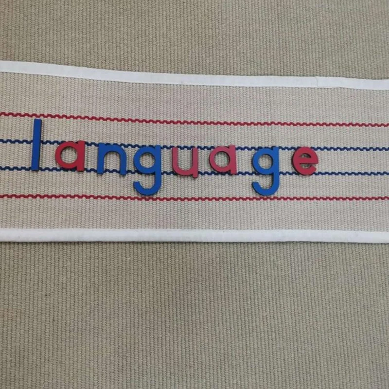 Поднос для текста Монтессори детский инструмент раннего обучения малышей