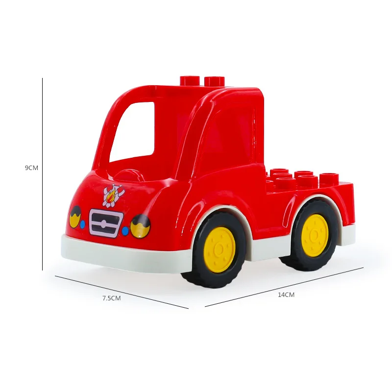Duplo Набор фигурок полиция врачи фермер рабочий совместим с Duploed животные