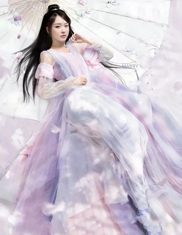 

2021 китайское ТВ-шоу, Национальный женский костюм ханьфу, одежда для выступления на сцене, сказочное платье ханьфу в стиле древней принцессы