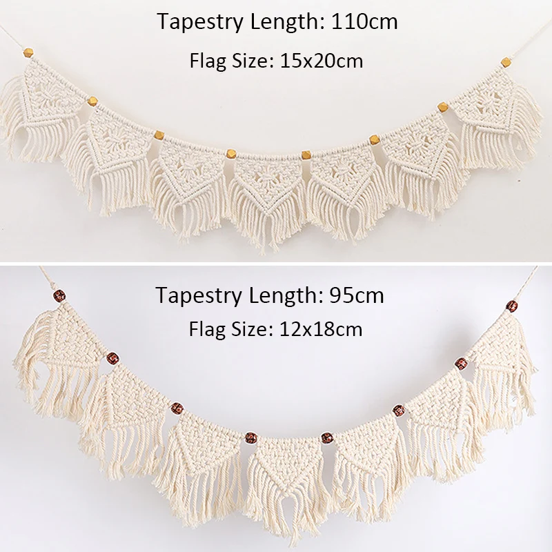 

2020 Cotton Bohemian Tapestry Wall Decoration Boho Macrame Knot Tapestry Living Room Home Decor Accessories Macrame Tapestry