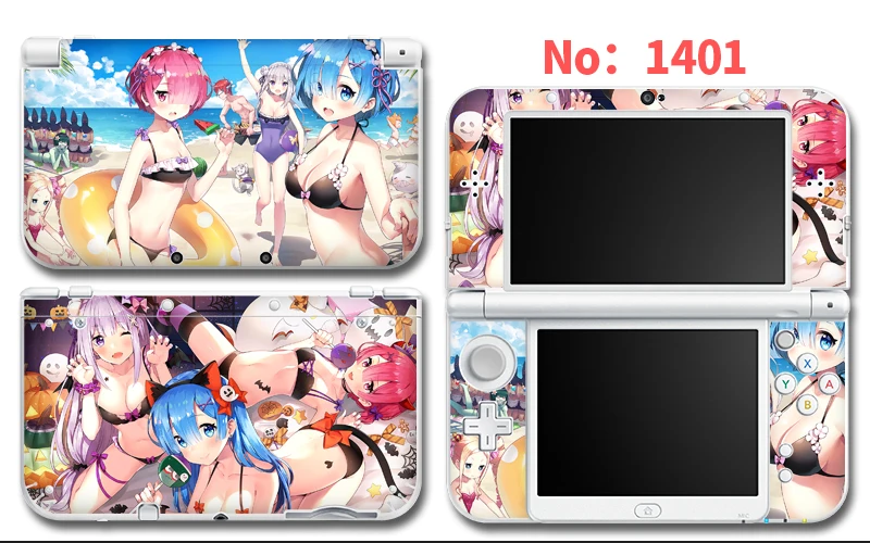 Защитные Чехлы стикеры для девочек Nintendo NEW 3DS LL / XL | Электроника