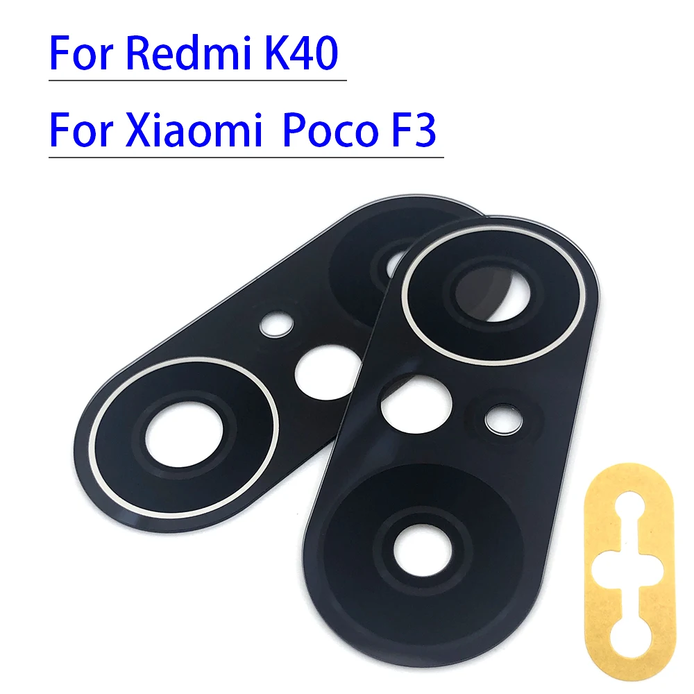 

20Pcs/ Lot, Back Rear Camera Glass Lens For Xiaomi Poco X3 5G With Adhesive