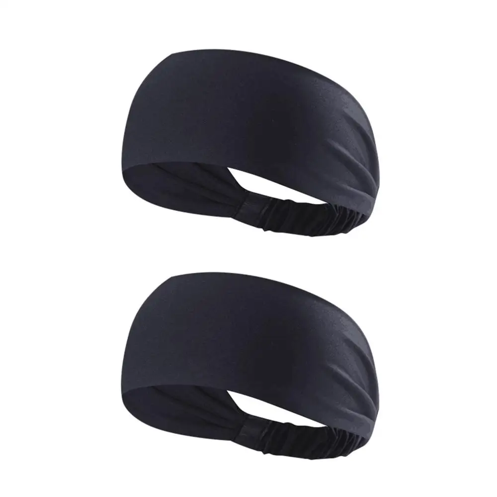 2 шт. женский спортивный напульсник повязка на голову для пилатеса эластичная