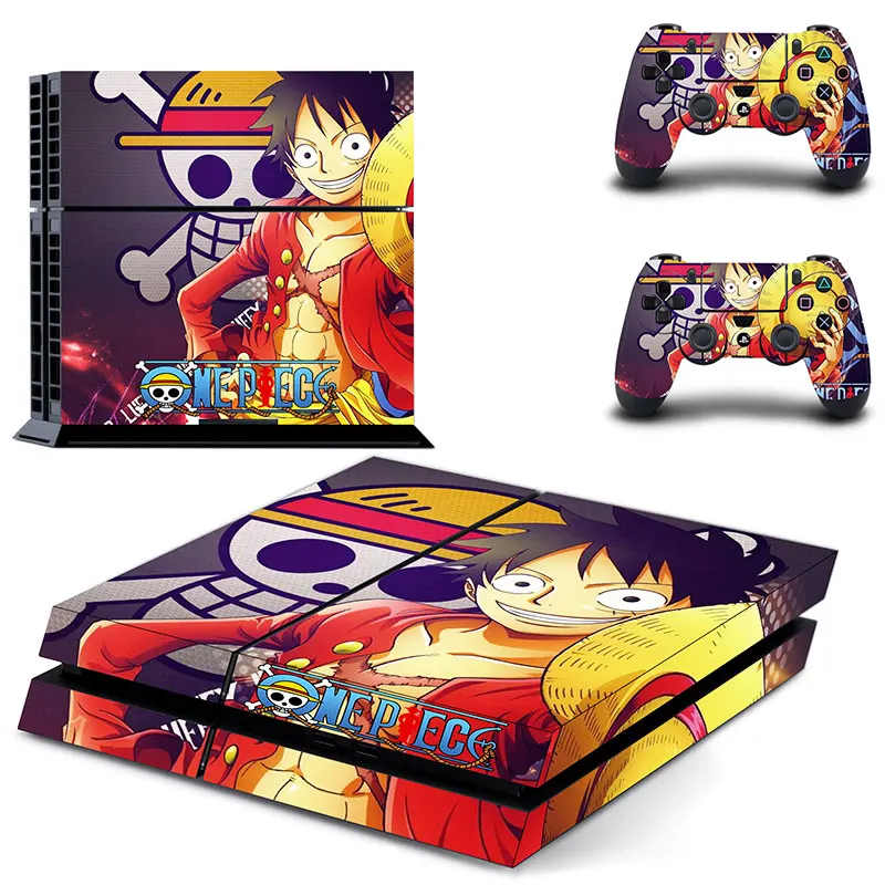 Цельная наклейка Luffy для PS4 с полным покрытием s Play station 4 PlayStation скины консоли и