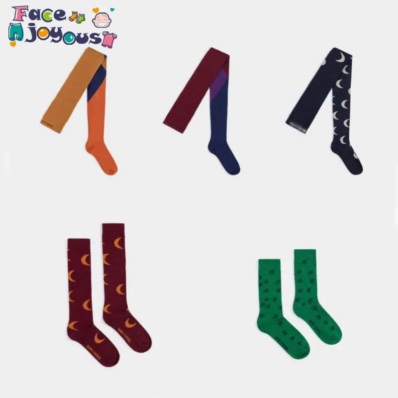 Осенние чулки для маленьких девочек колготки милые хлопковые короткие средней